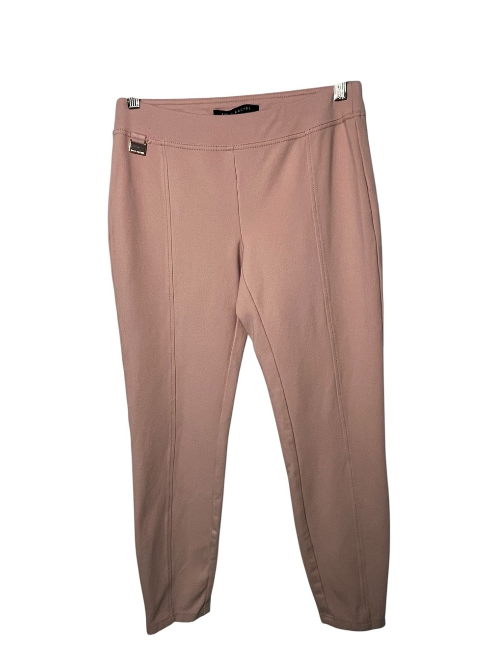 Zac & Rachel Blush Pink Millennium Pull-On Slim Ankle Dress Pants Size S